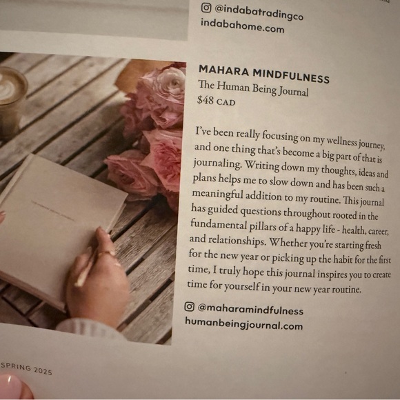 The Human Being Journal (Spring Jilly Box) - Picture 1 of 2